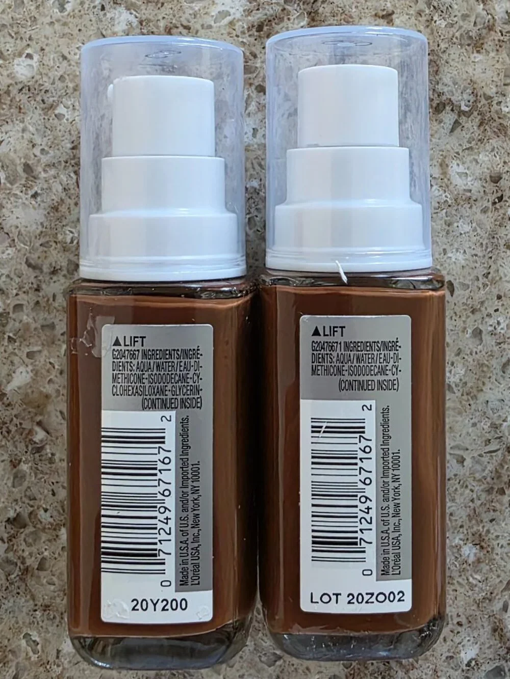 L'Oréal True Match Foundation C10 Cool Deep Bundle of 2 New